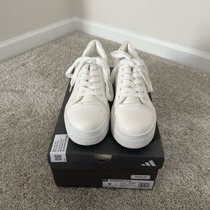 Lulus white platform sneakers